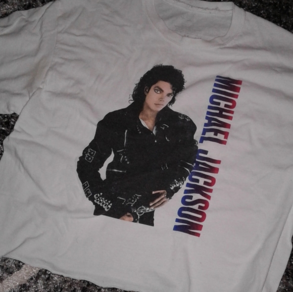 Michael Jackson Bad crop top - Picture 1 of 3
